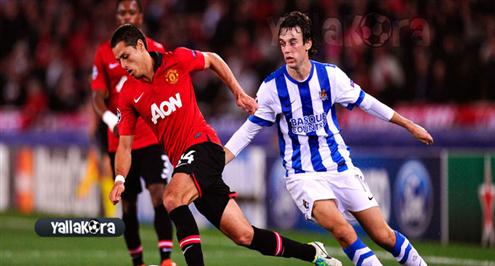 يونايتد يتعادل سلبيا مع سوسيداد ويؤجل الحسم في المجموعة الاولى لدوري الابطال